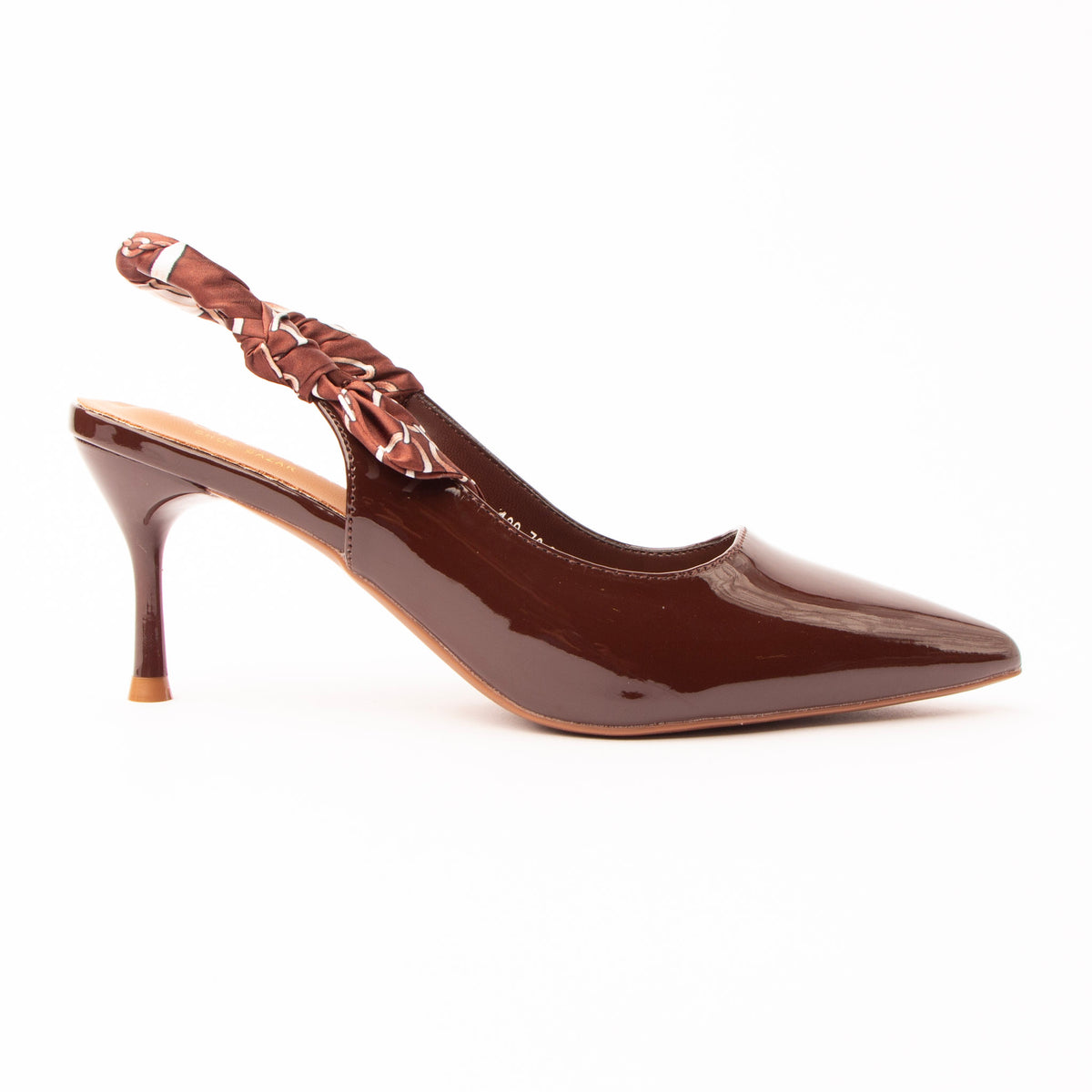 Coffee mules for women, side view
