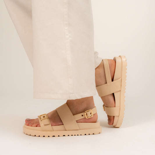 Girl Next Door - Beige Casual Sandal