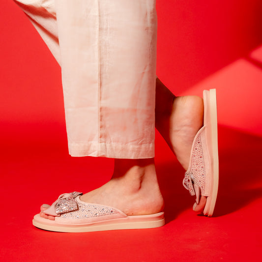 Pookie Promise - Pink Partywear Flats