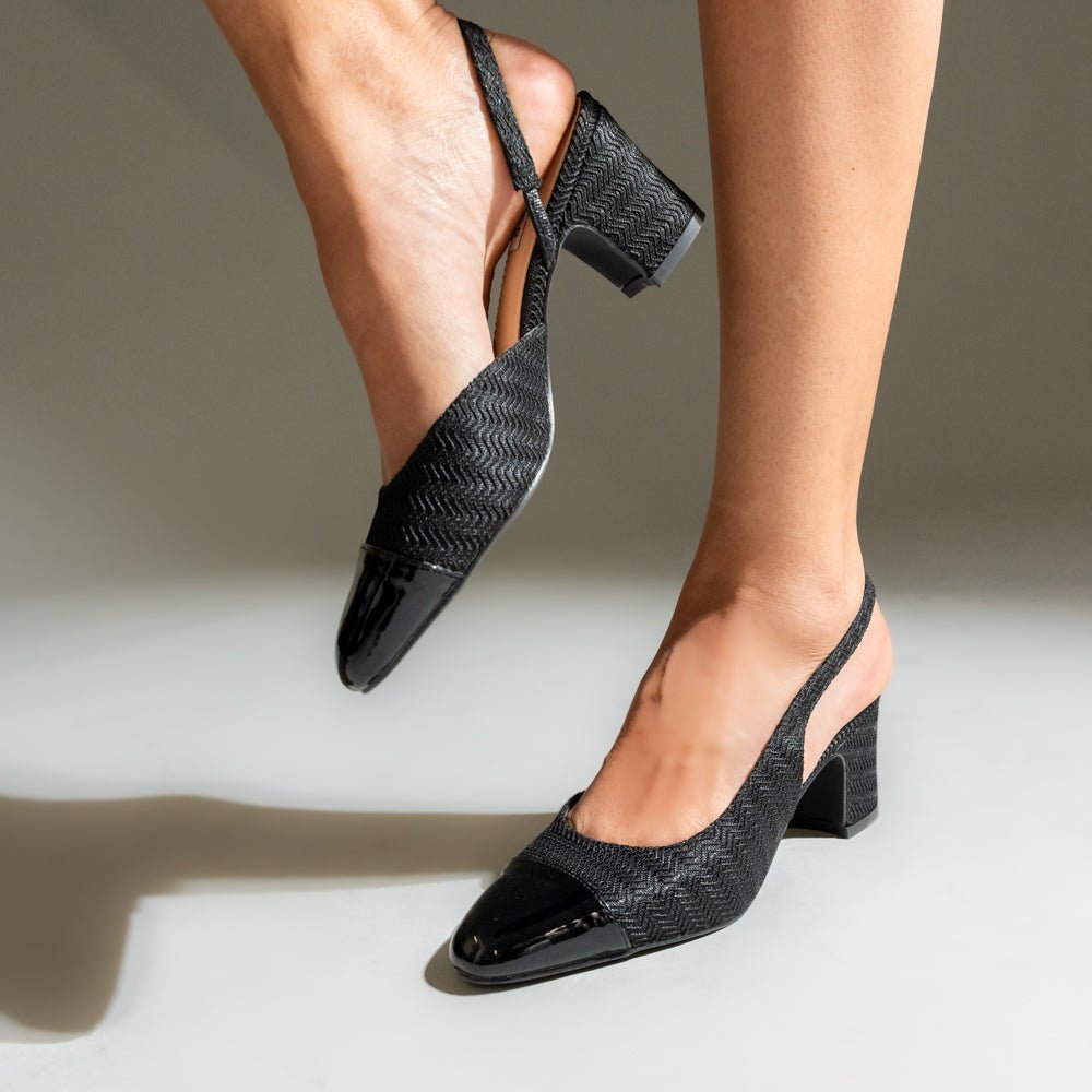 Morning Till Twilight - Black Formal Heels