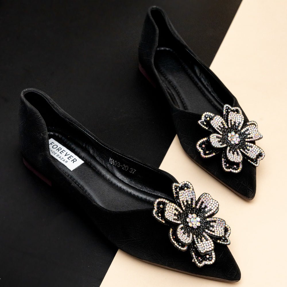 No Flowers Given! - Black Partywear Bellies - view 3