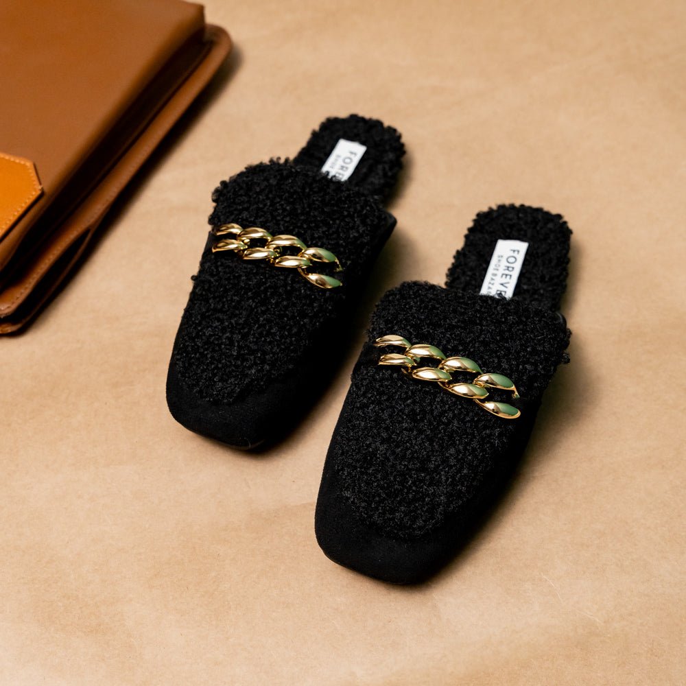 Madam Moiselle - Black Casual Mule - view 6