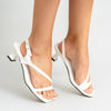 It’s Official - White Formal Kitten Heels