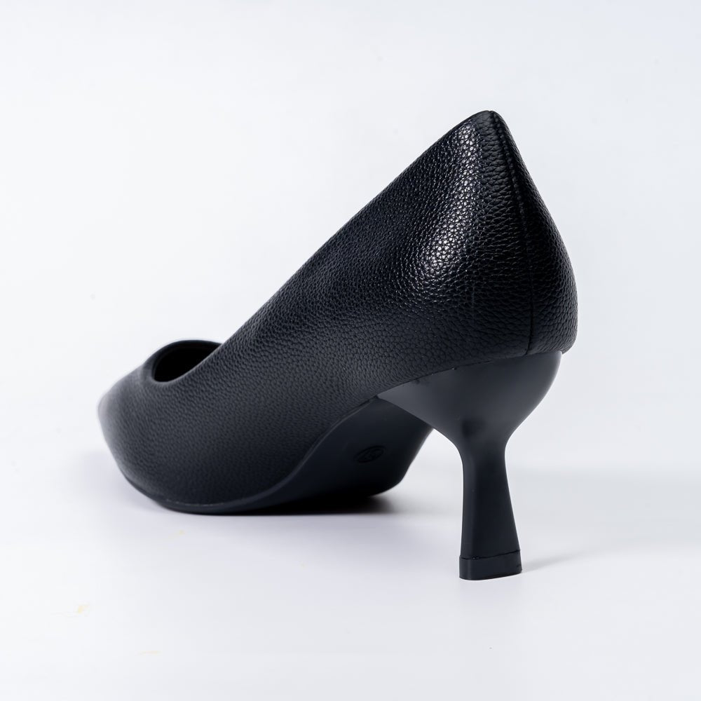 Celeste Classic Pointed Toe Pumps - Black - view 5