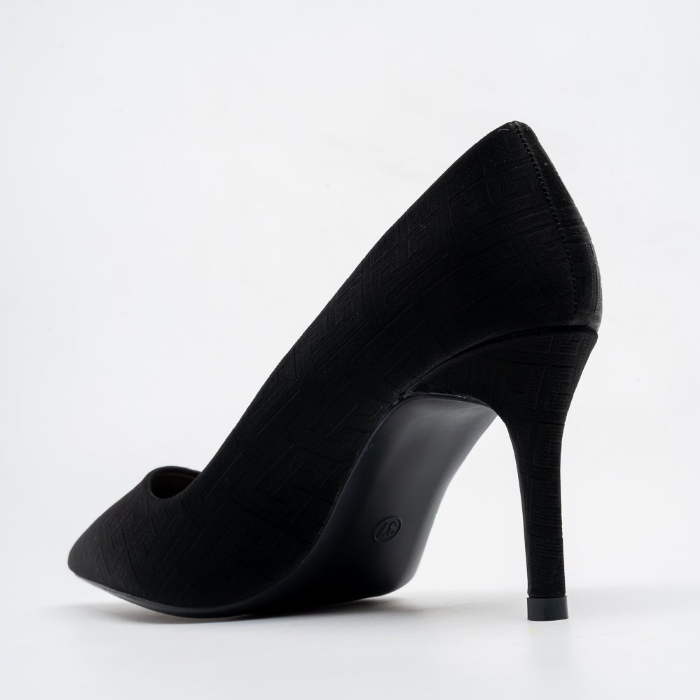 Basic Babe Classic Stiletto Heels - Black - view 5