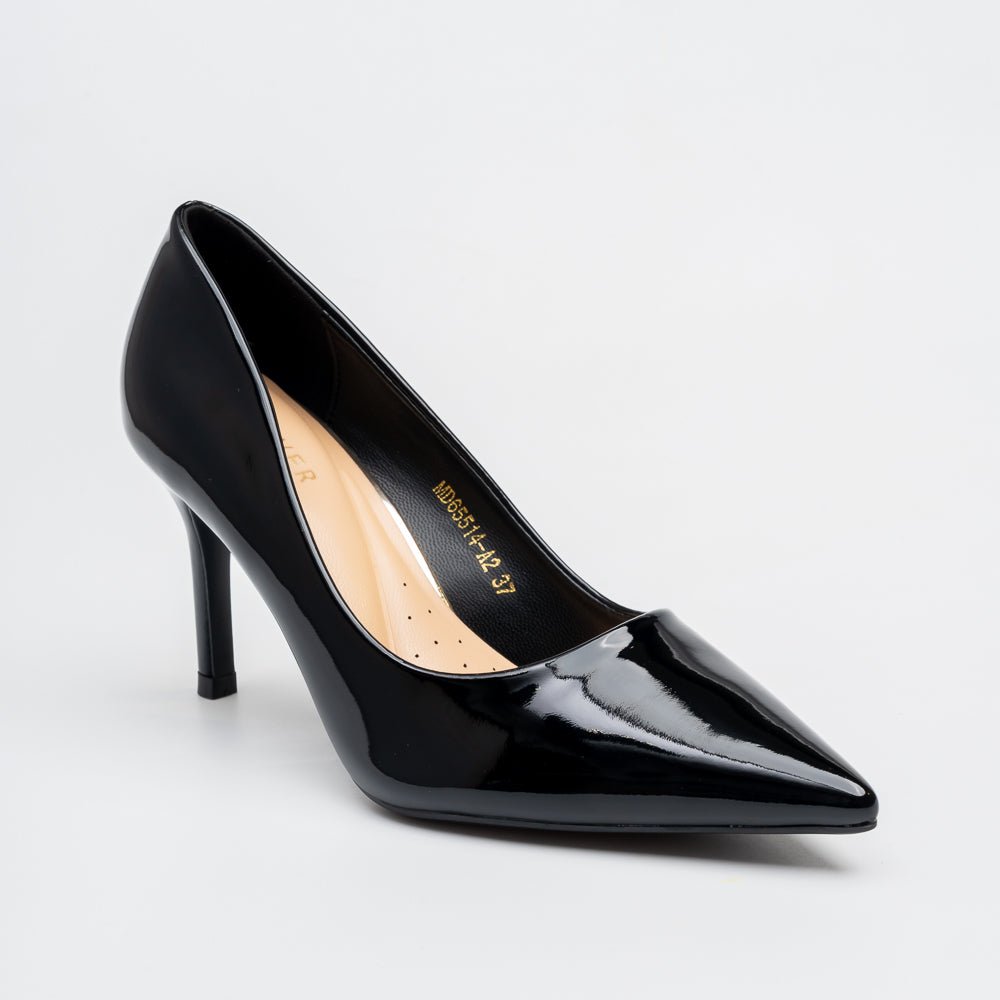 Valencia Signature Pointed Pumps - Black - view 2