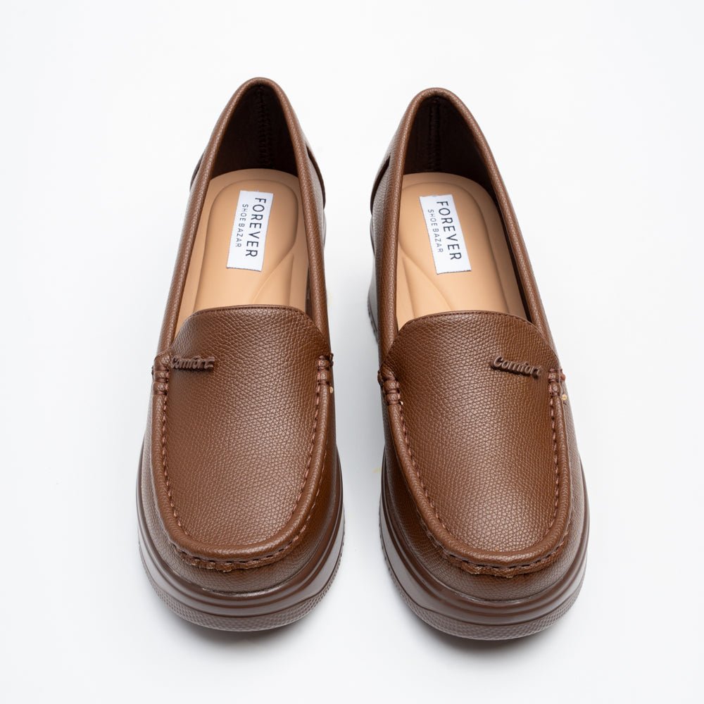 Velaro Comfort Platform Loafers - Brown - view 3