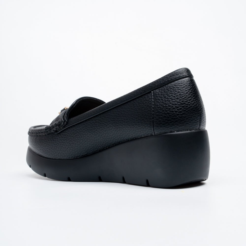 Arden Luxe Chain Loafers - Black - view 5