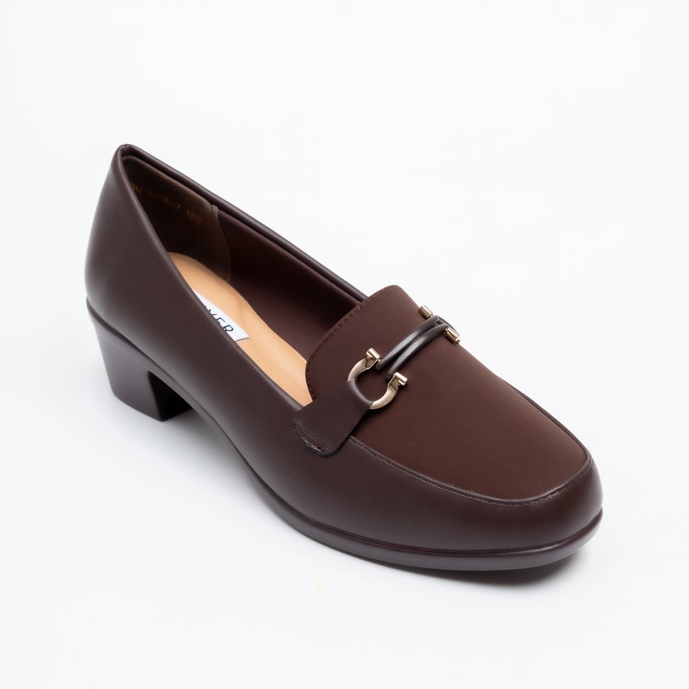 Montara Horsebit Loafer Heels - Coffee - view 2
