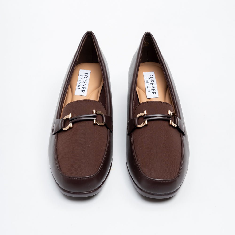 Montara Horsebit Loafer Heels - Coffee - view 3