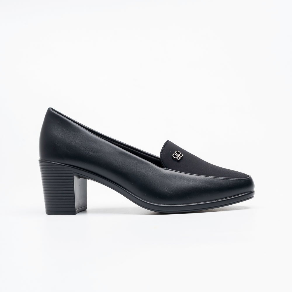 Orvella Classic Office Pumps - Black