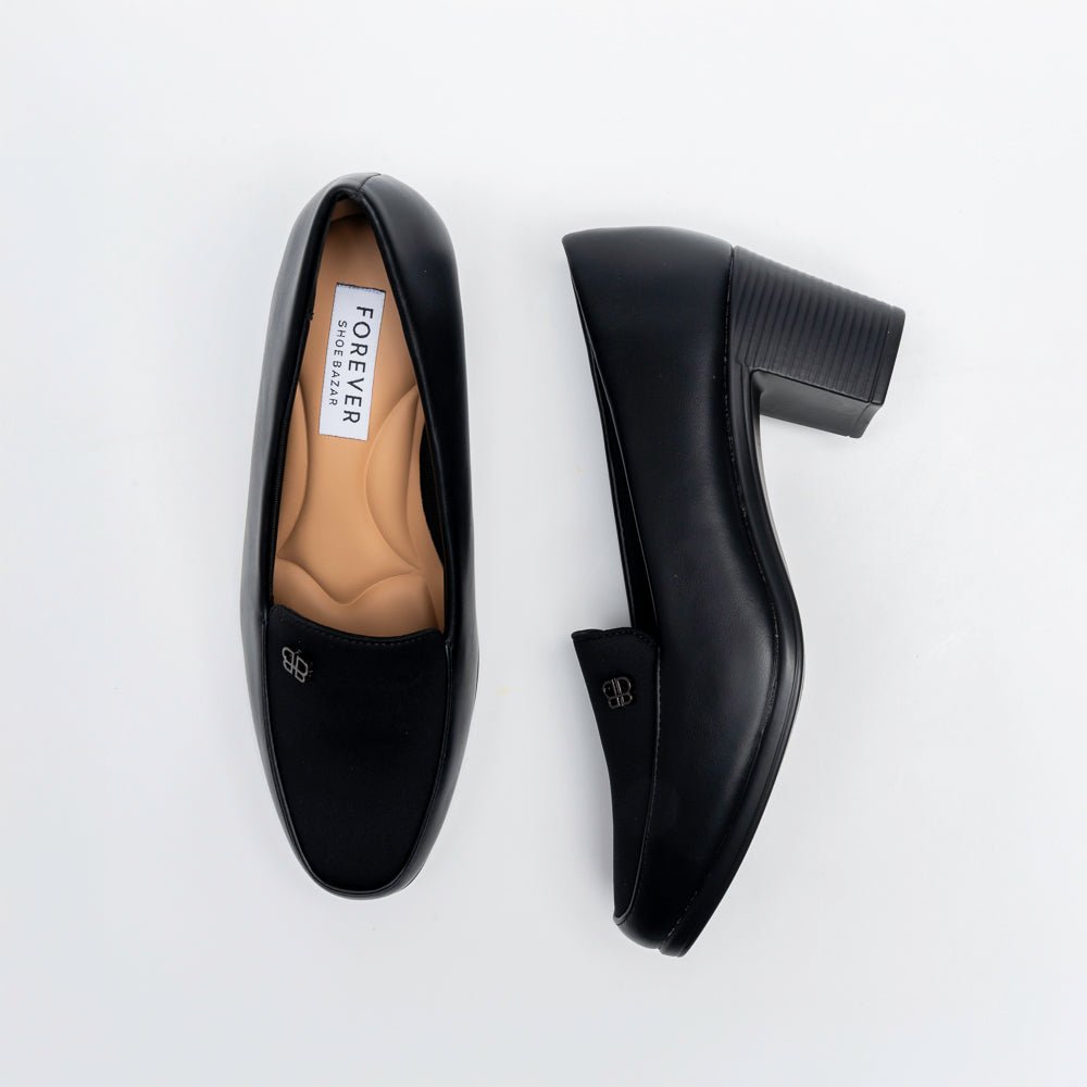 Orvella Classic Office Pumps - Black - view 3