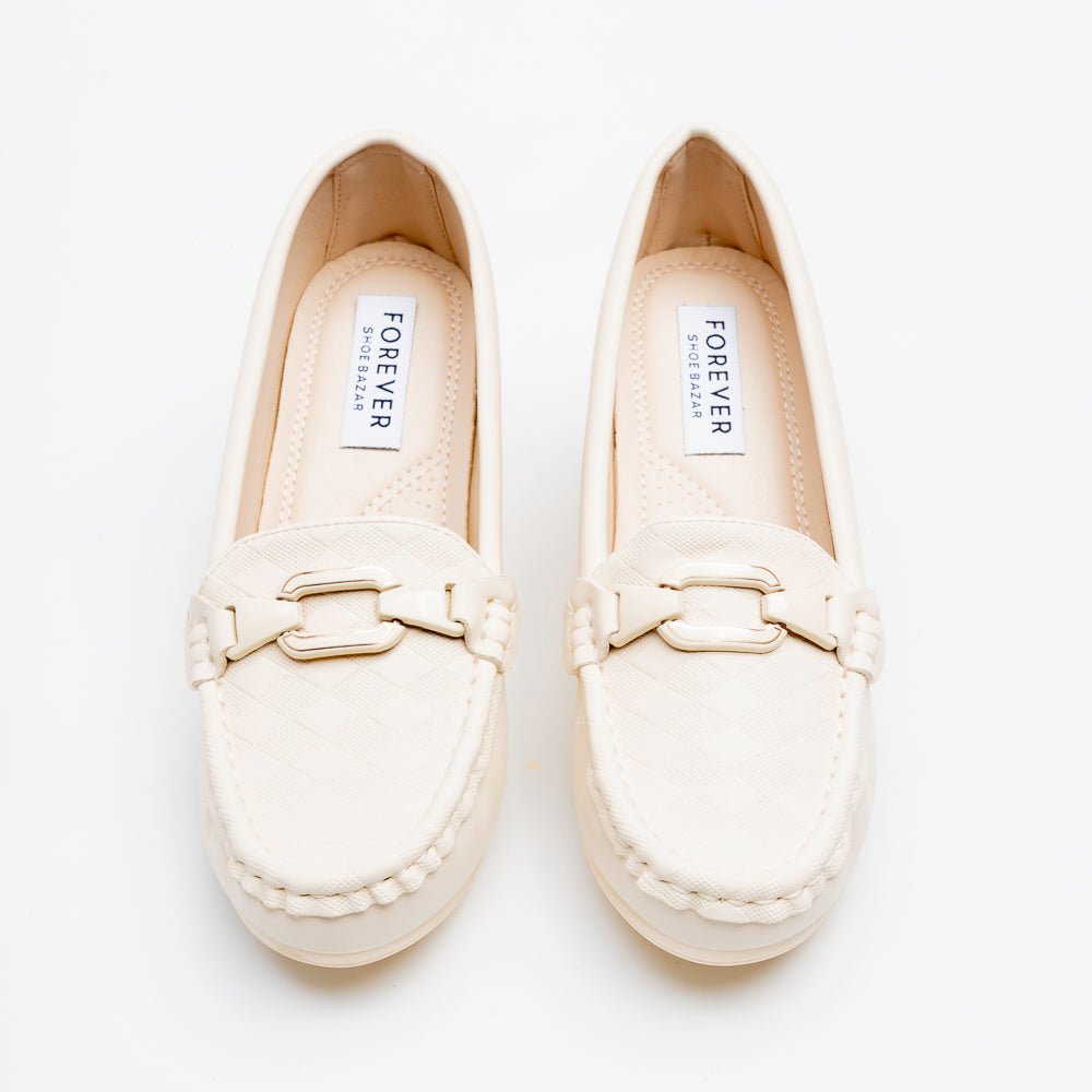 Liora Chain Comfort Loafers - White - view 3