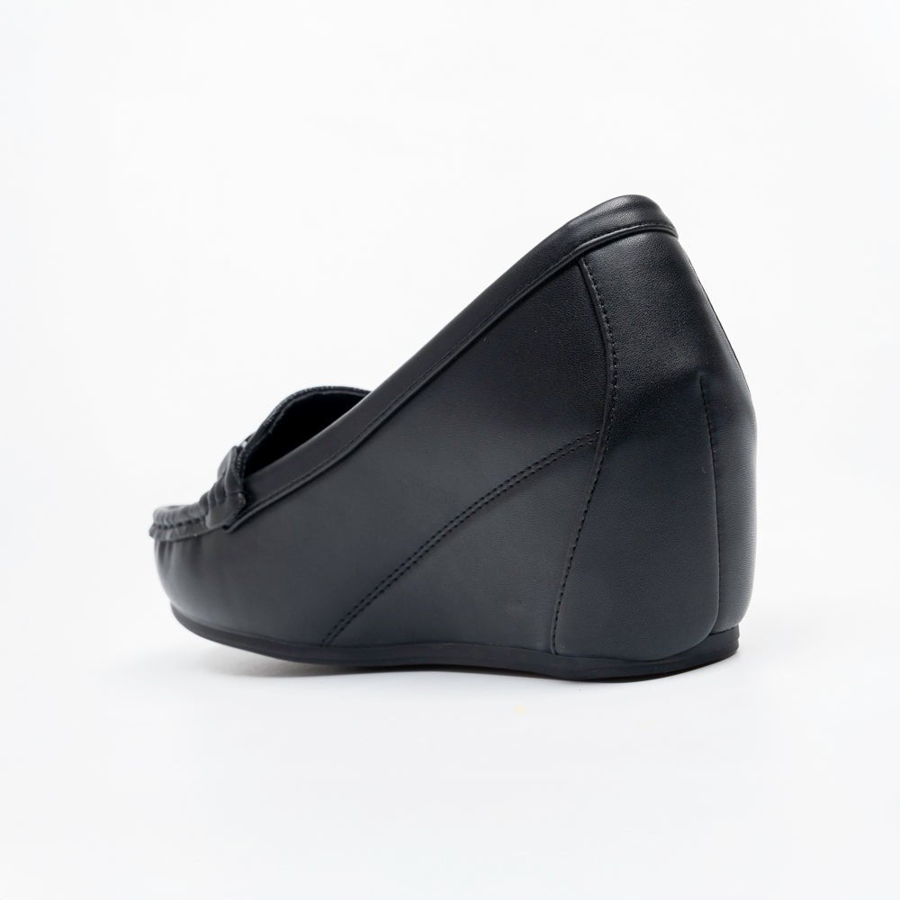 Liora Chain Comfort Loafers - Black - view 5
