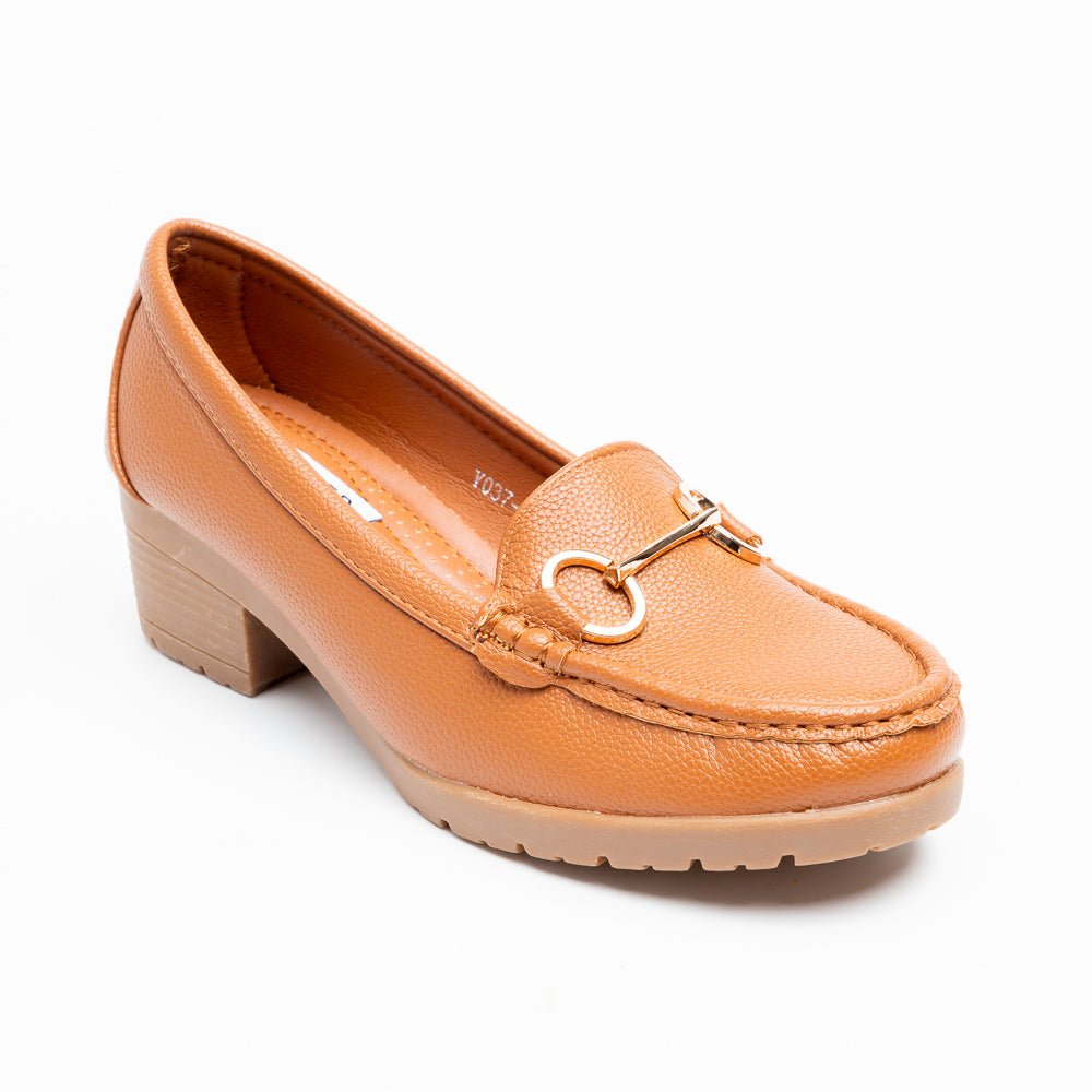 Brixton Horsebit Comfort Loafers - Camel - view 2