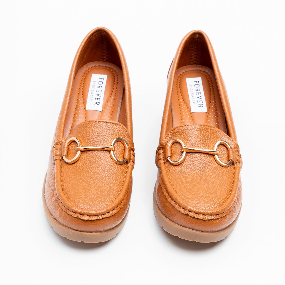 Brixton Horsebit Comfort Loafers - Camel - view 3