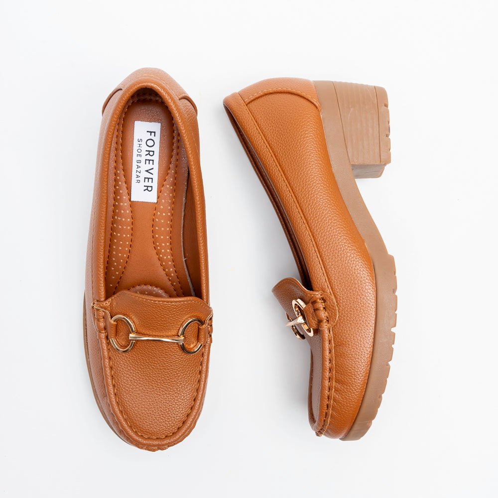 Brixton Horsebit Comfort Loafers - Camel - view 4