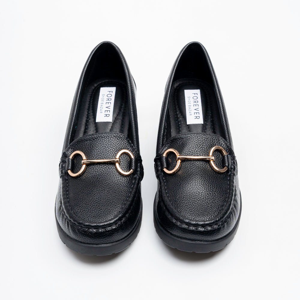 Brixton Horsebit Comfort Loafers - Black - view 3