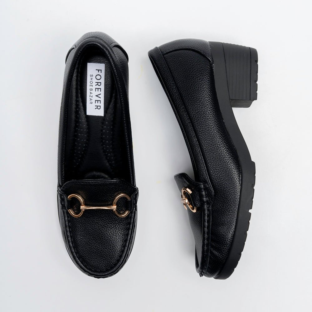Brixton Horsebit Comfort Loafers - Black - view 4