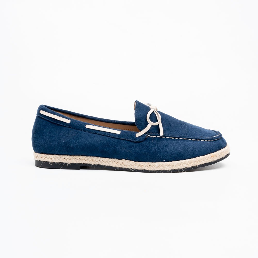 Coaster Suede - Navy Espradrilles