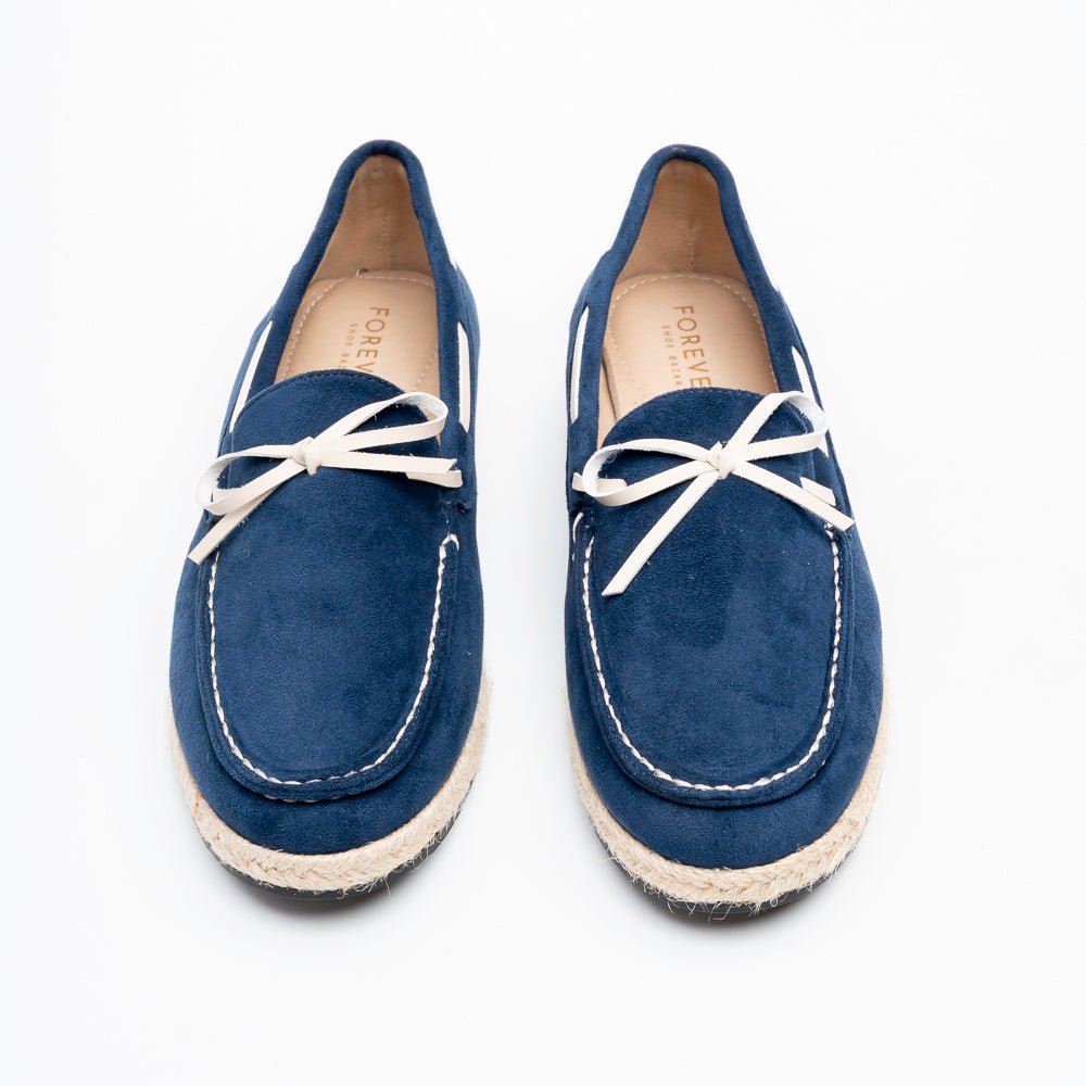 Coaster Suede - Navy Espradrilles - view 3