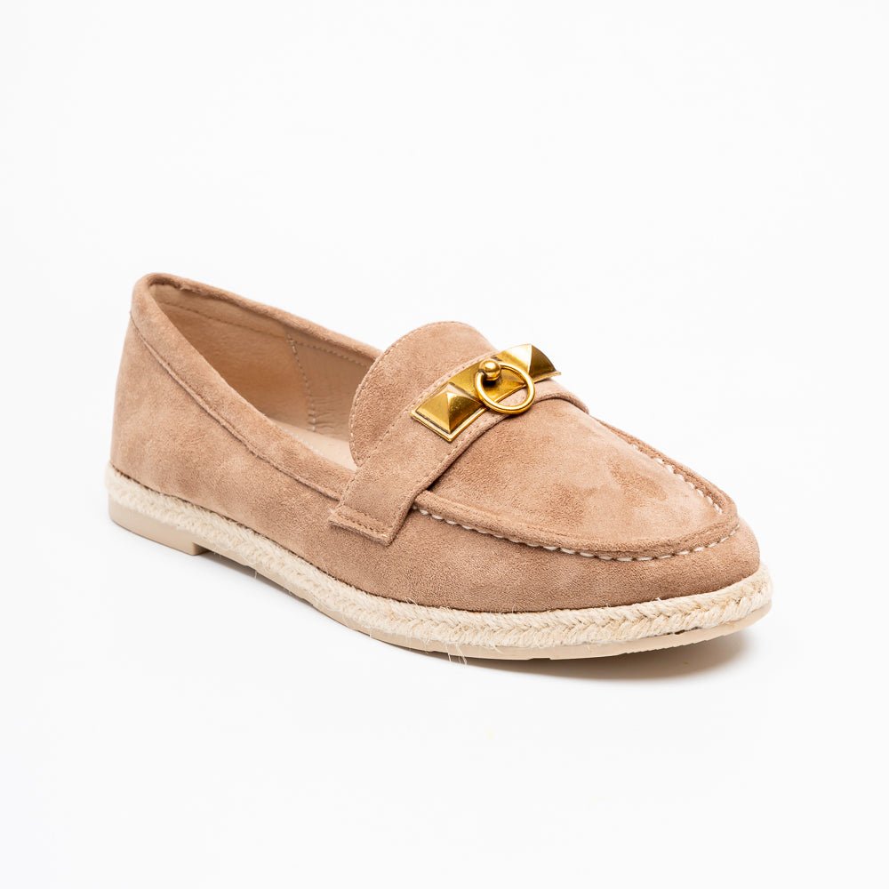 Rope Edge - Khaki Casual Loafers - view 2