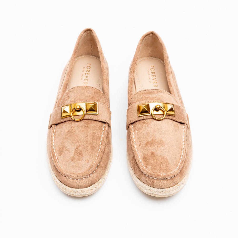 Rope Edge - Khaki Casual Loafers - view 3