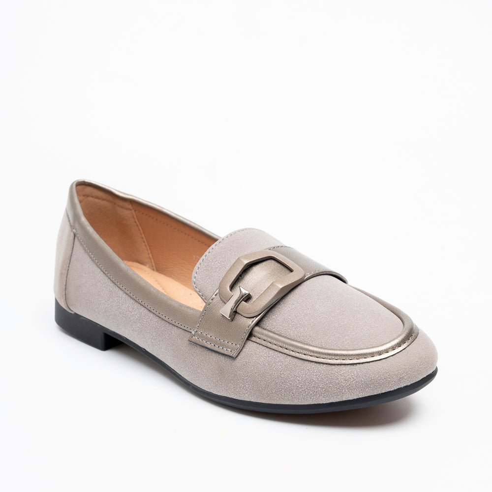 Vanilla Stride - Grey Loafers - view 2