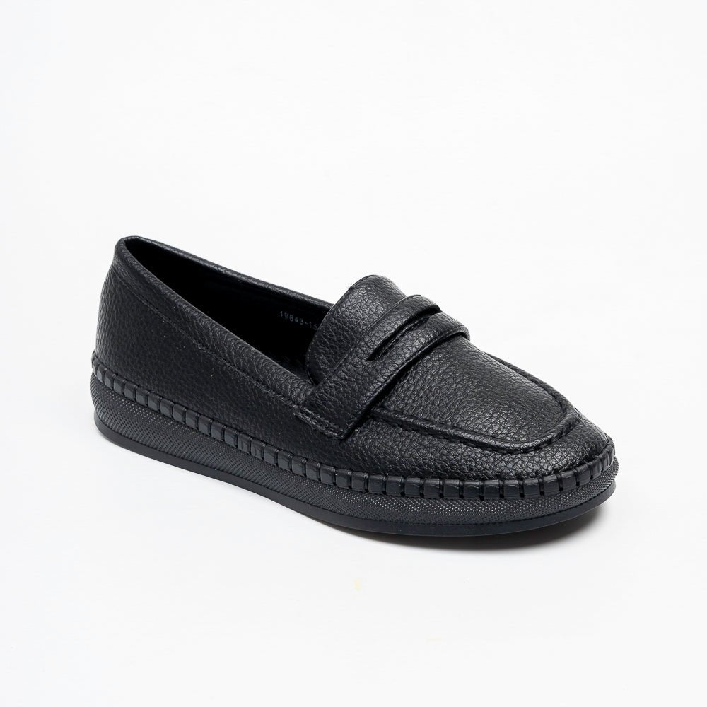 Elite Bliss - Black Loafers - view 3