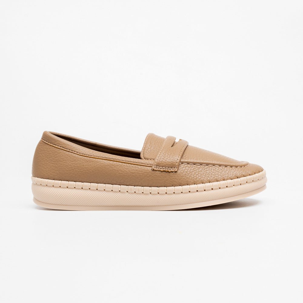 Elite Bliss - Khaki Loafers