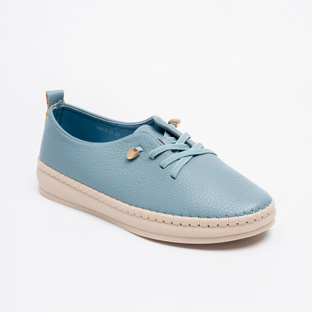 Zenvia Comfort - Blue Lace Shoes - view 2