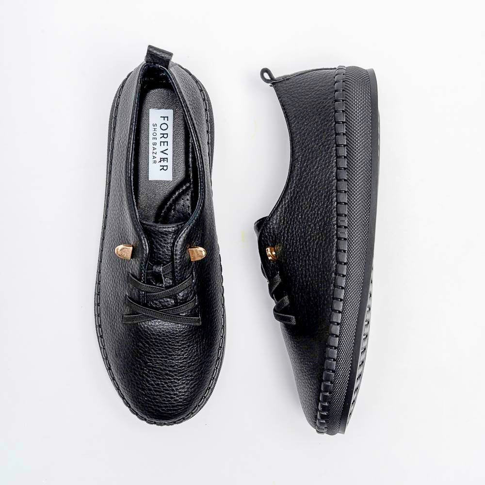 Zenvia Comfort - Black Lace Shoes - view 4