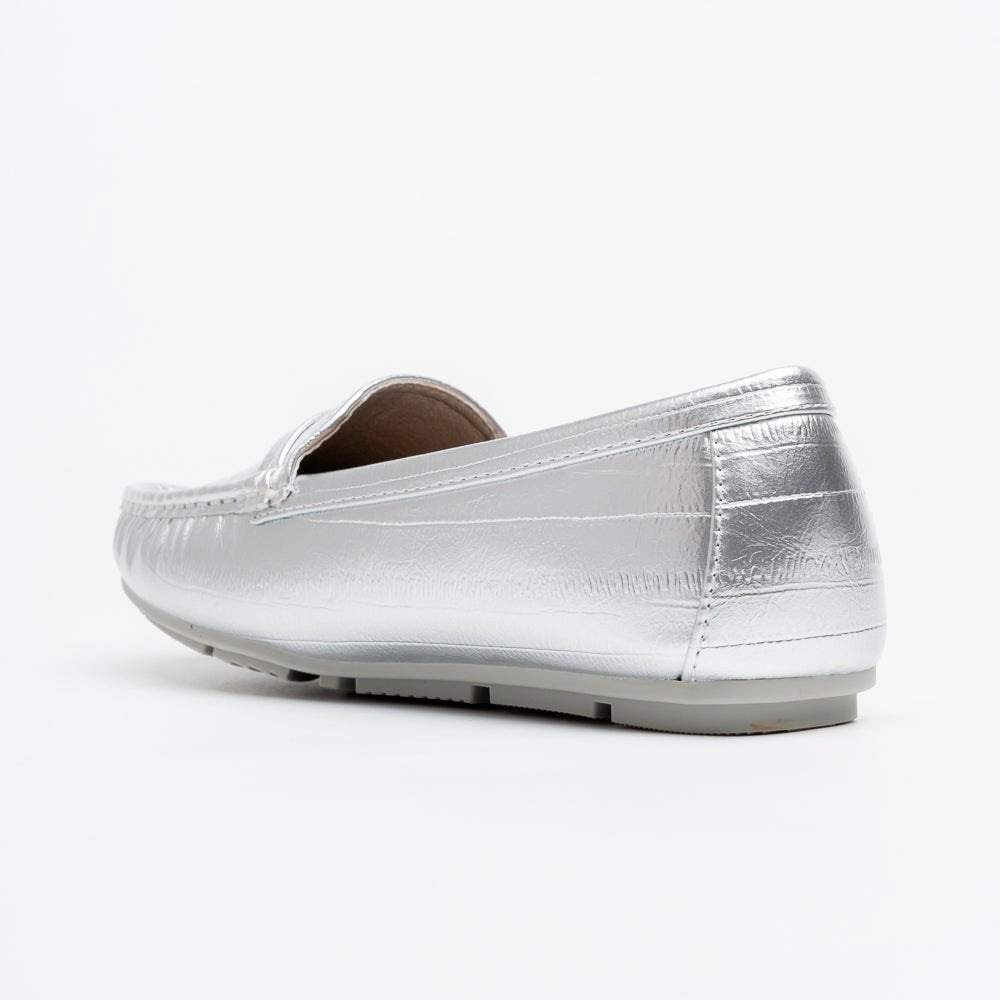 Monaco Glide Loafers - Silver - view 6