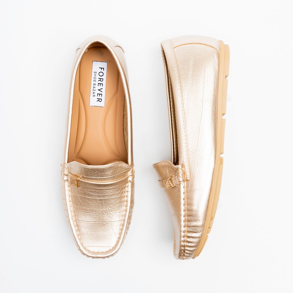 Monaco Glide Loafers - Gold - view 5