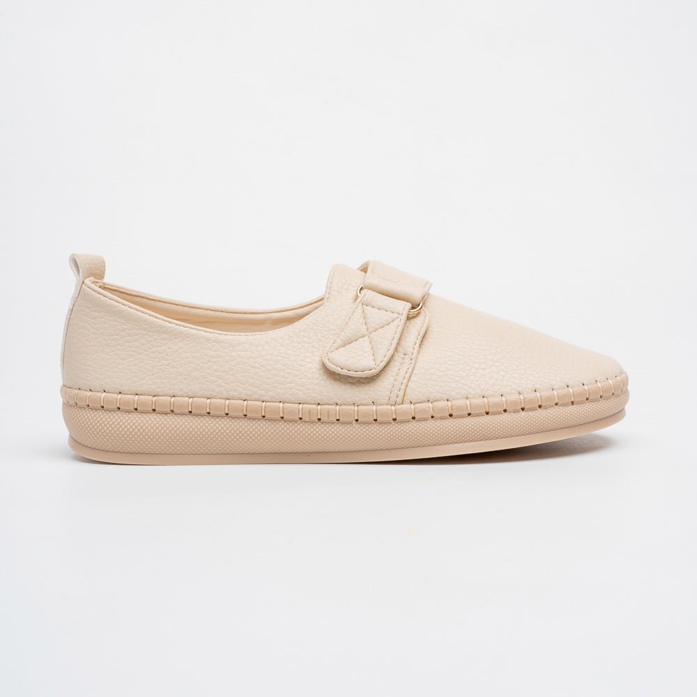 Midnight Quilt - Beige Loafers
