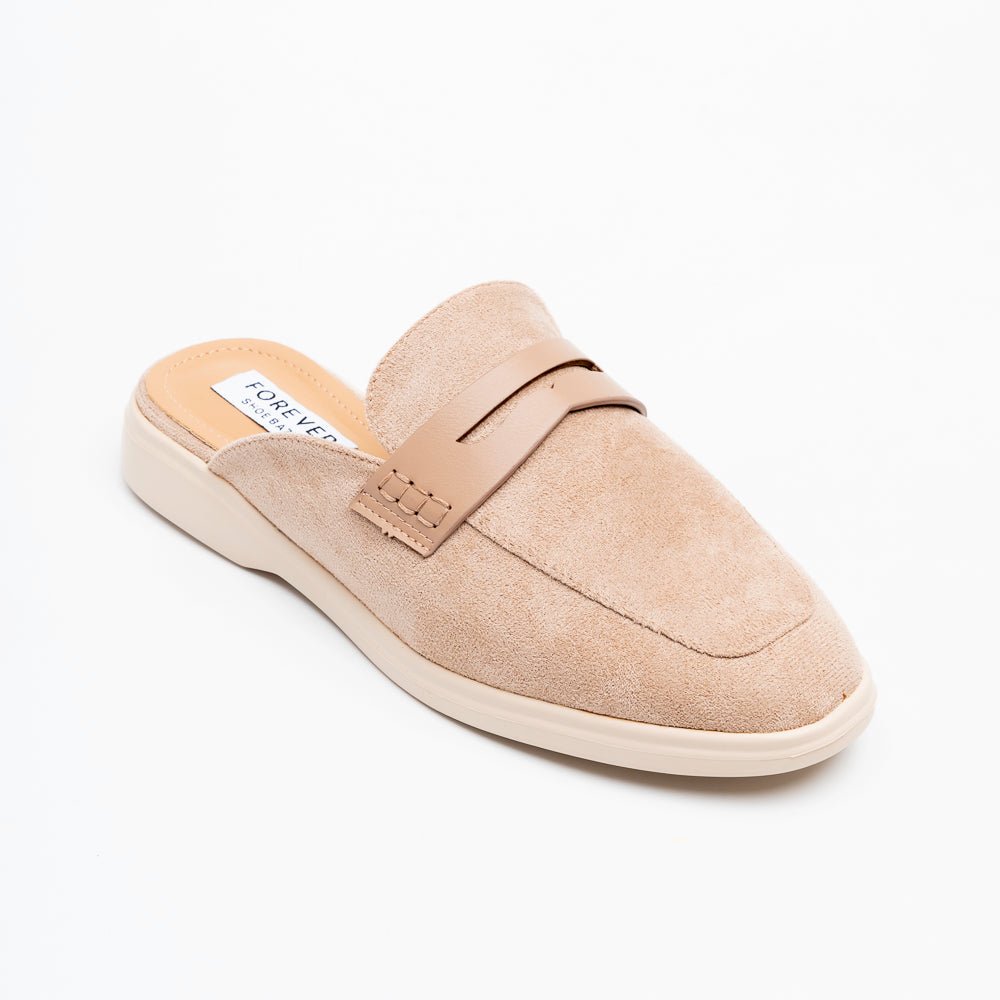 Astor Penny Mule Loafers - Khaki - view 2