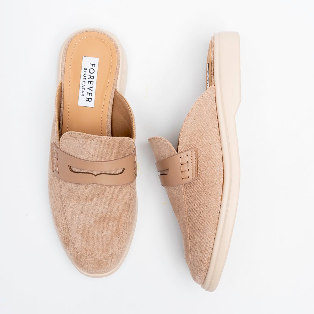 Astor Penny Mule Loafers - Khaki - view 4