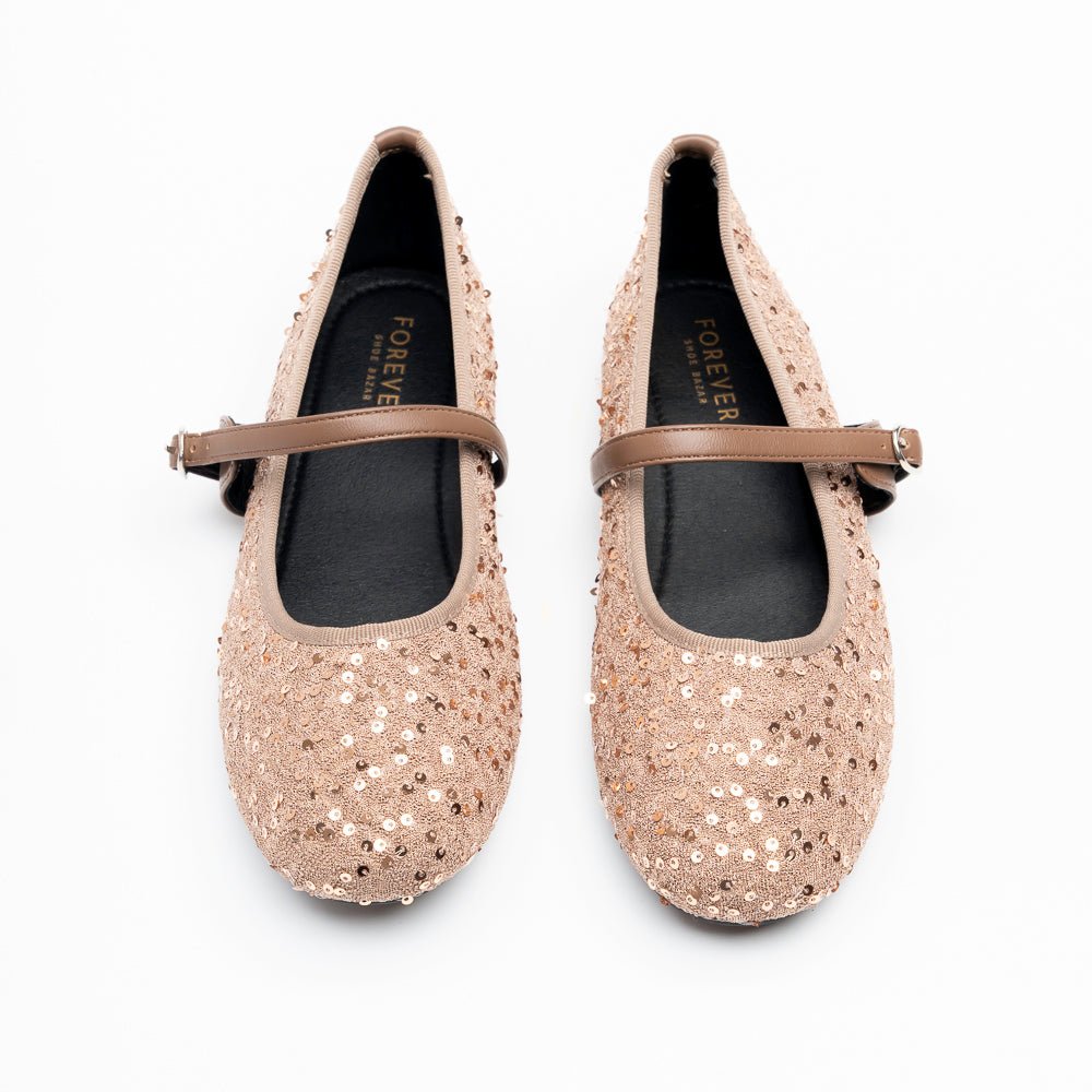 Scarlet Spark Mary Jane Flats - Brown - view 3