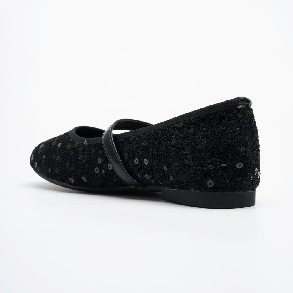 Scarlet Spark Mary Jane Flats - Black - view 5
