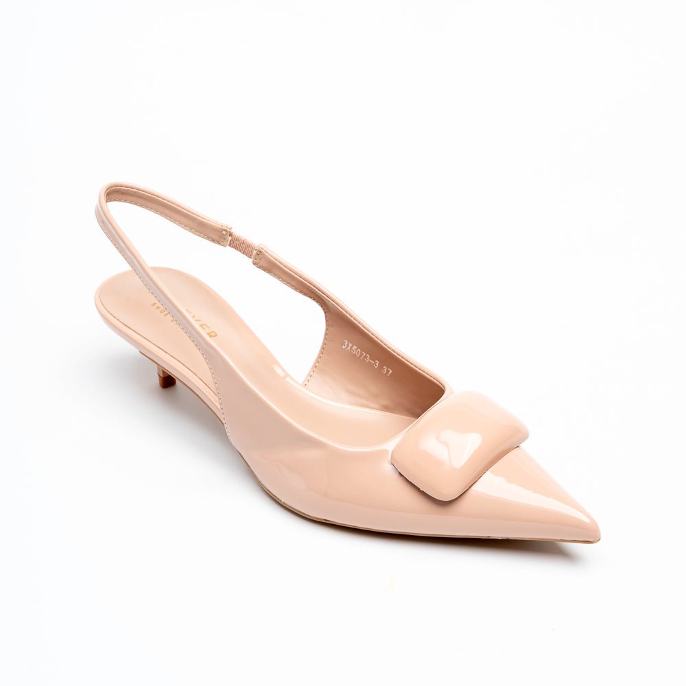 Gilded Vine - Beige Casual Slingback - view 3