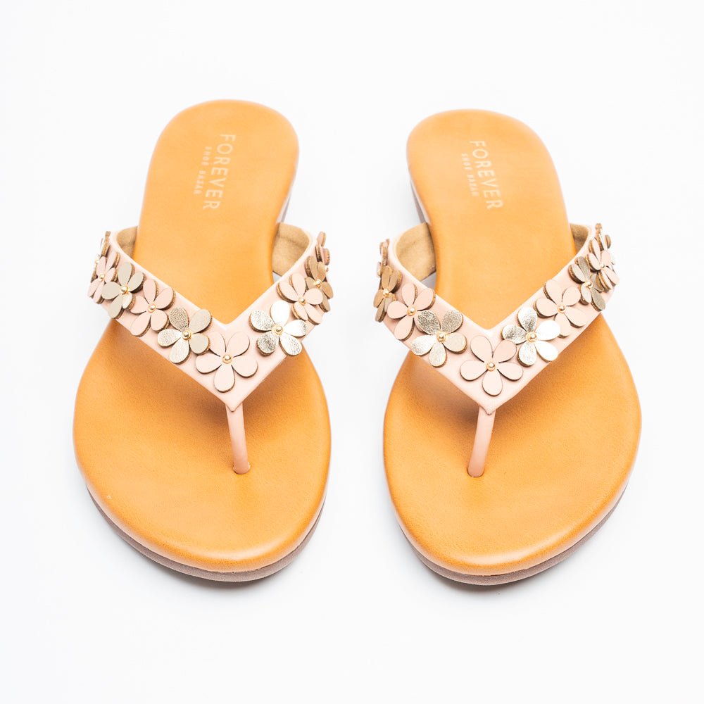 Daisy Bloom Luxe - Pink Flats - view 3