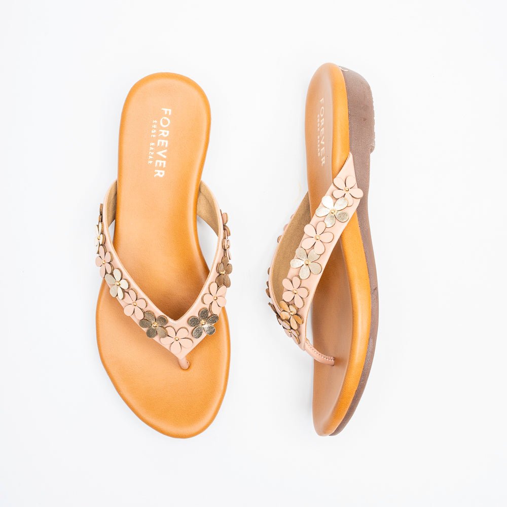 Daisy Bloom Luxe - Pink Flats - view 4