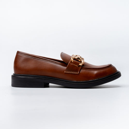 Boardroom Bliss - Camel Casual Shoes