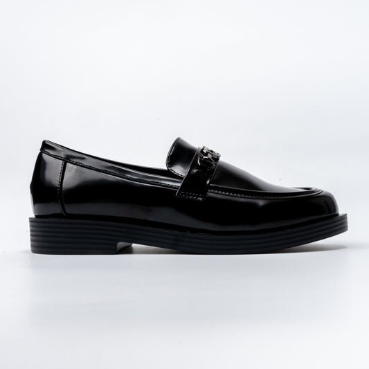 Urban Gloss - Black Patent Loafers