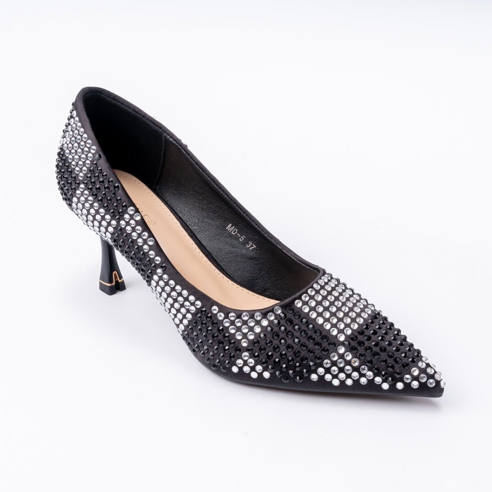Pixie Step - Black Heels - view 3