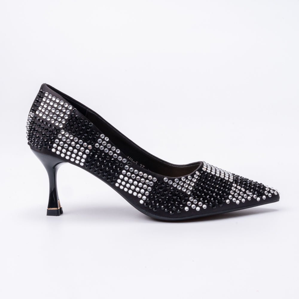 Pixie Step - Black Heels - view 2