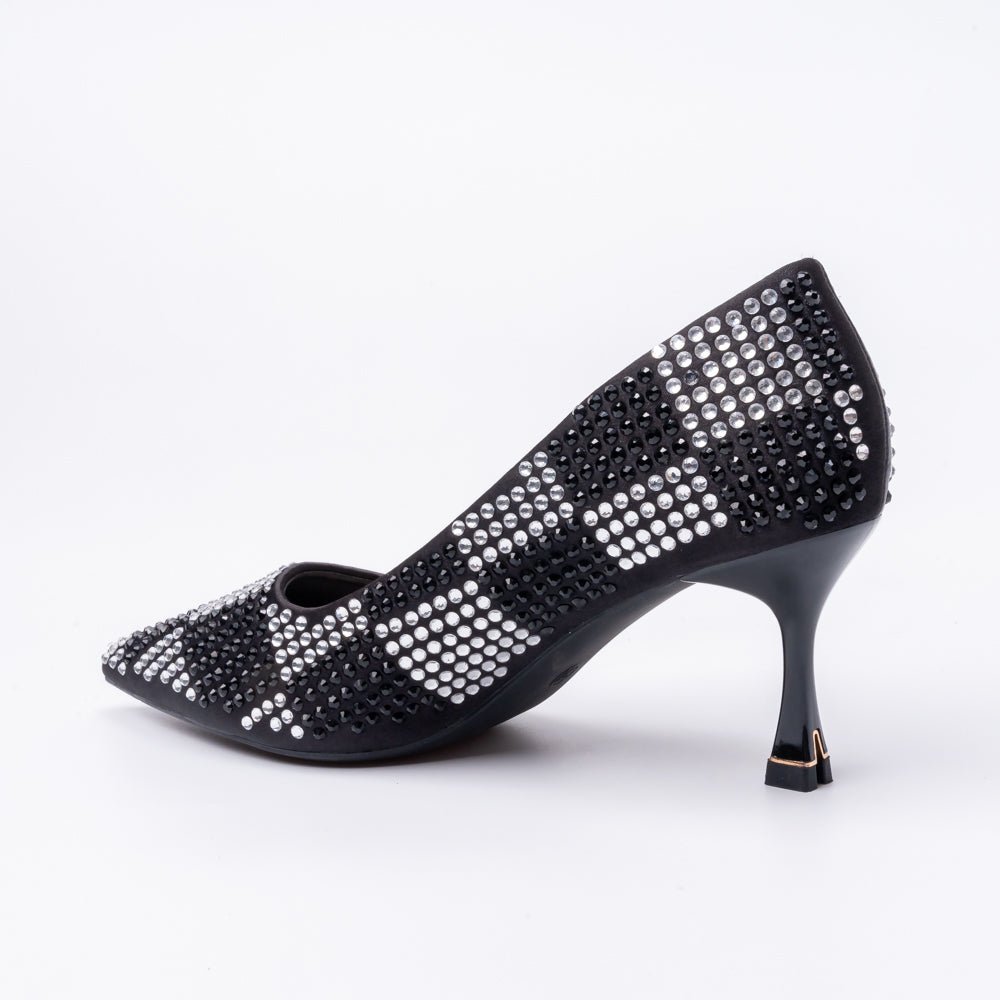 Pixie Step - Black Heels - view 4