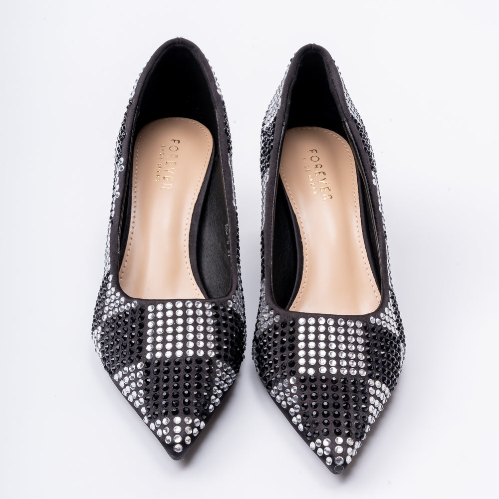 Pixie Step - Black Heels - view 5