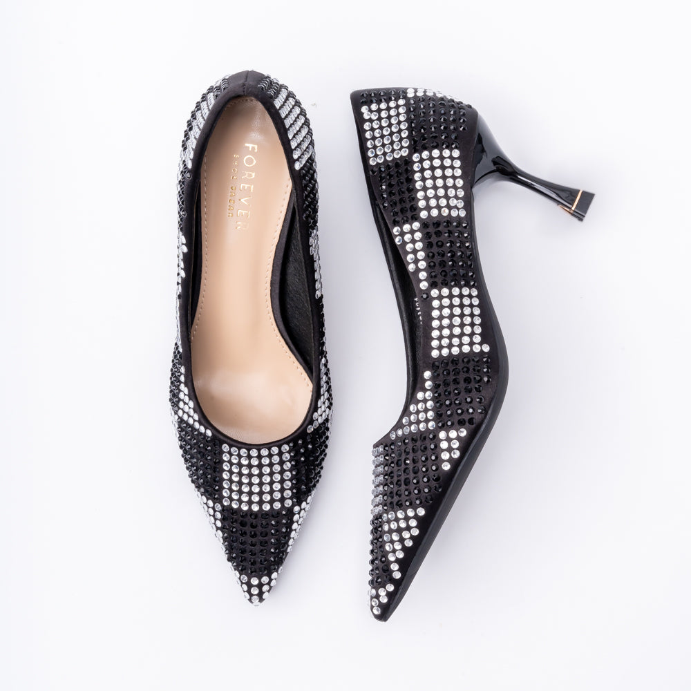 Pixie Step - Black Heels - view 6