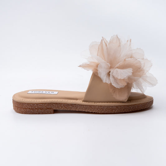 Cute & Charming - Beige Flats